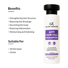 Anti Hair fall Shampoo with Keratin and Niacinamide | 100ml